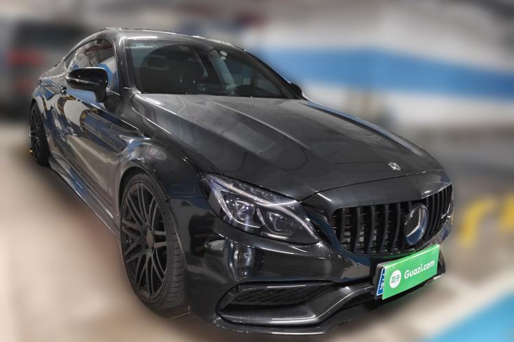 Used Mercedes-Benz C-Class AMG 2016 AMG C 63 Coupe Front Right 45 Deg