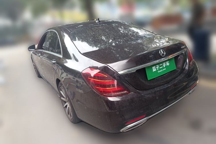 Used Mercedes-Benz S-Class 2019 S 450 L 4MATIC Rear Left 45 Deg