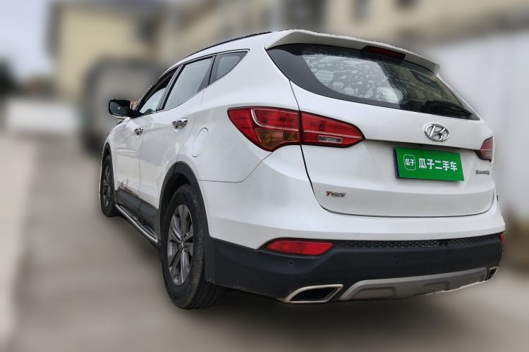 Used Hyundai Santa Fe 2015 2.0T Automatic Two-Wheel Drive Smart Version 5 Seats Rear Left 45 Deg