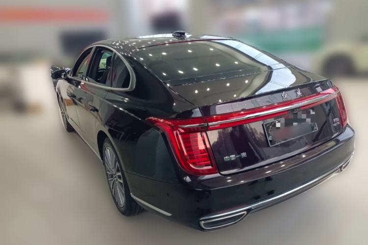 Used Hongqi H9 2020 2.0T Smart Connect Flagship Edition Rear Left 45 Deg