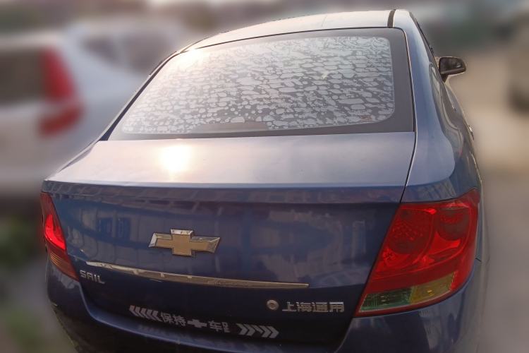 Used Chevrolet Sail 2010 Sedan 1.2L Manual Warm Edition Rear