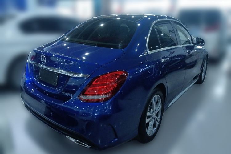 Used Mercedes-Benz C-Class 2017 C 200 L Sport Edition Rear Right 45 Deg