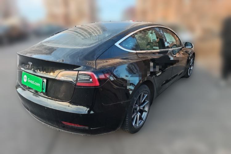 Used Tesla Model 3 2021 Standard Range Rear-Wheel Drive Upgraded Version 3D6 Rear Right 45 Deg