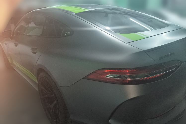 Used Mercedes-Benz AMG GT 2019 AMG GT 50 four-door sports car Rear Left 45 Deg