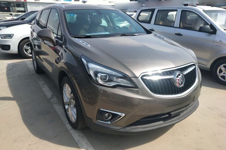 Used Buick Envision 2017 28T Four-Wheel Drive Elite Model Front Right 45 Deg