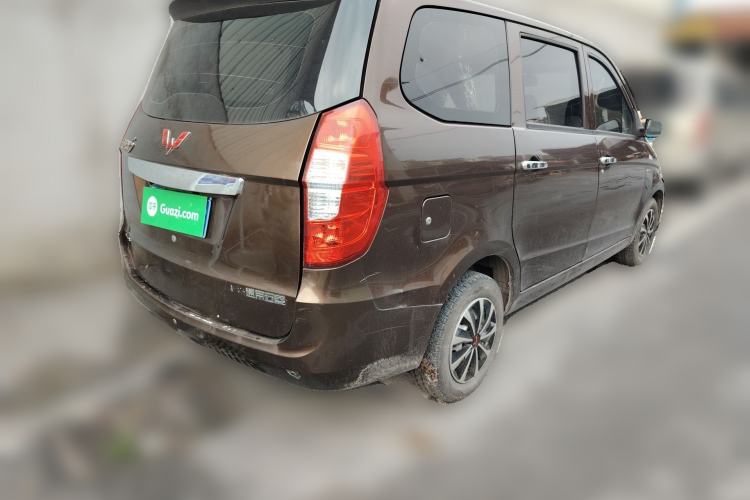 Used Wuling Hongguang 2015 1.5L S Basic Version China V Standard Rear Right 45 Deg