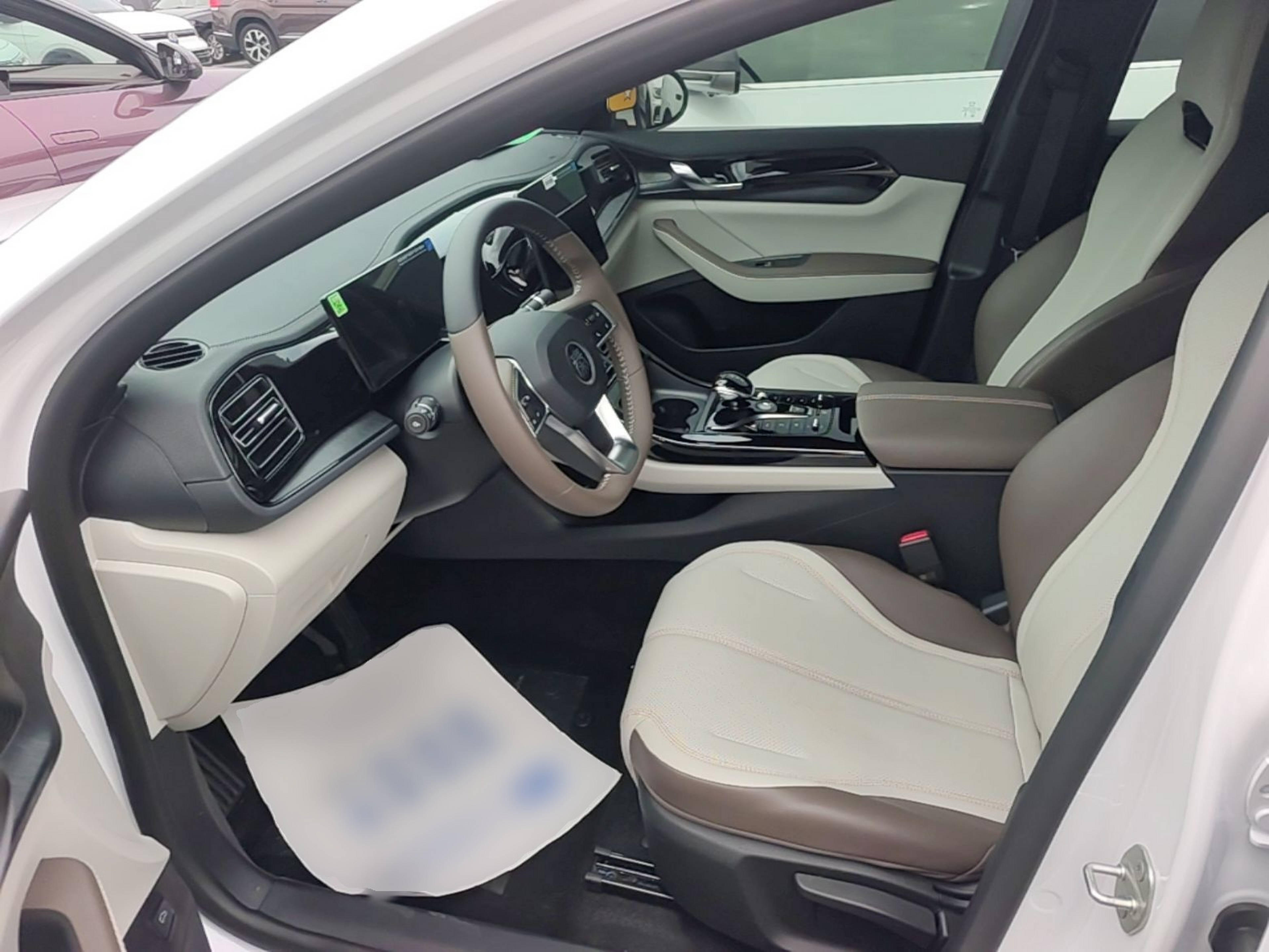 Avant de la voiture