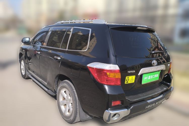 Used Toyota Highlander 2009 3.5L 4x4 7-Seater Elite Edition Rear Left 45 Deg