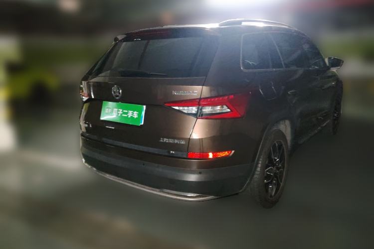 Used Skoda Kodiaq 2018 Restyled TSI330 7-Seater Two-Wheel Drive Luxury Enjoyment Edition Rear Right 45 Deg