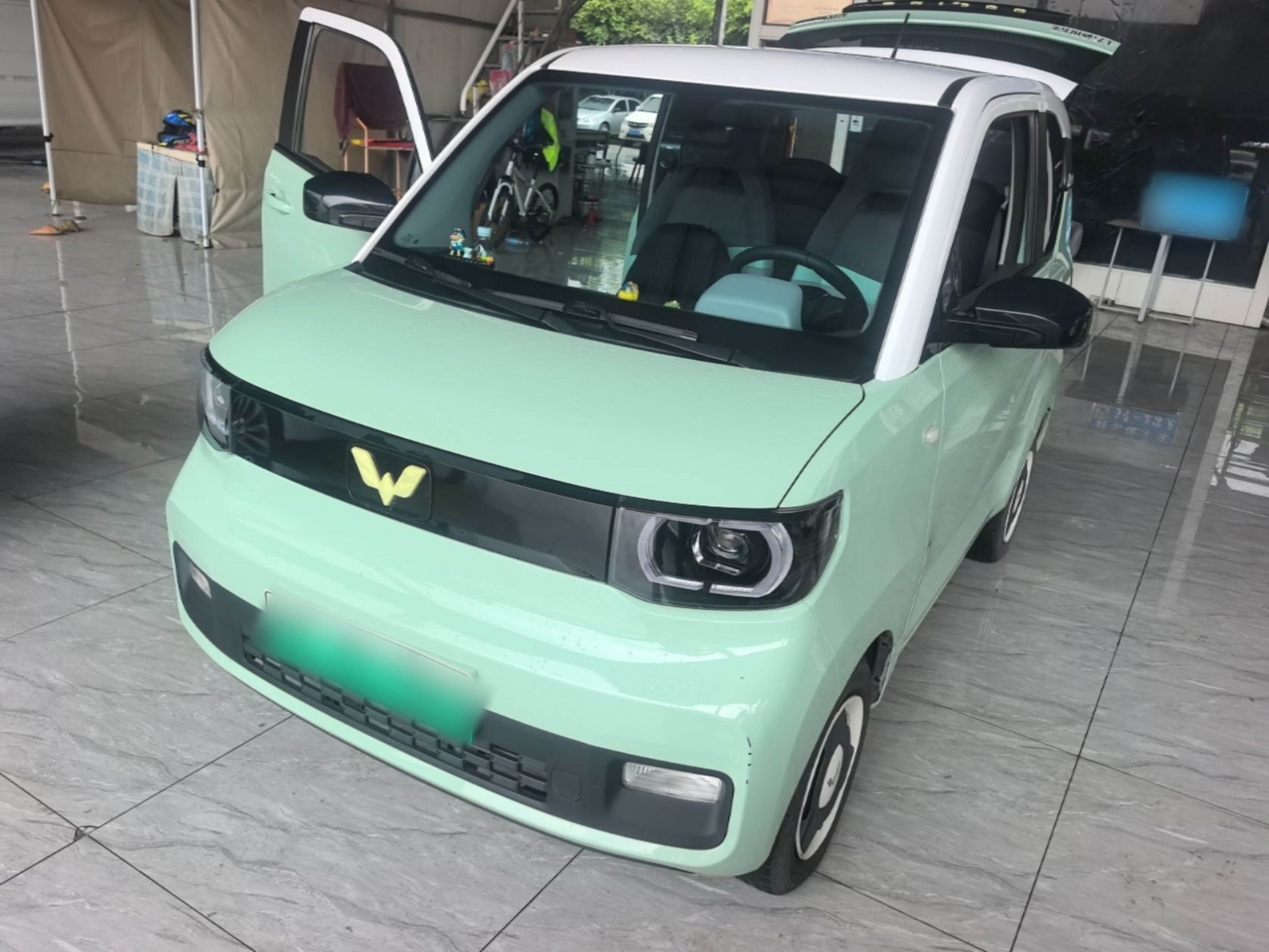 Parte inferior delantera