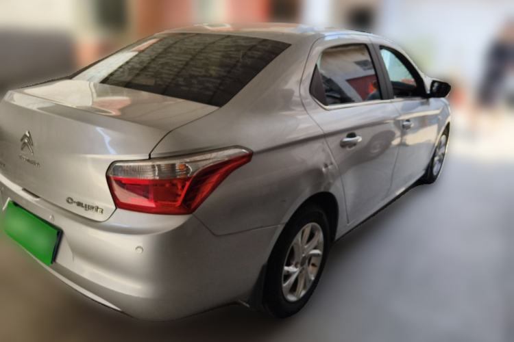 Used Citroen Elysee 2016 1.6L Automatic Fashion Model Rear Right 45 Deg