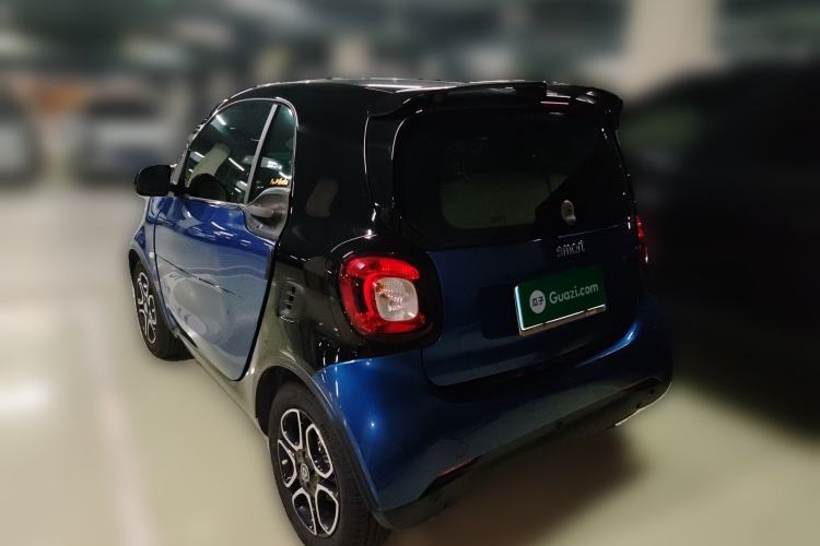 Used smart fortwo 2016 0.9T 66kW Hardtop Pioneer Edition Rear Left 45 Deg