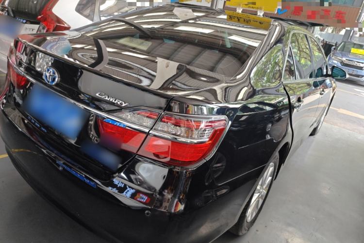 Used Toyota Camry 2015 Dual-Engine 2.5 HG Luxury Navigation Edition Rear Right 45 Deg