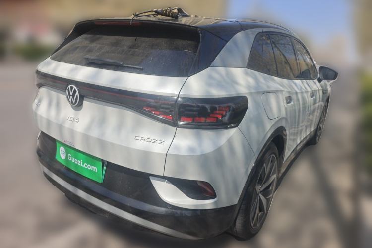 Used Volkswagen ID.4 CROZZ 2021 Long-Range PRO Two-Wheel Drive Version Rear Right 45 Deg