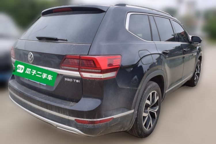 Used Volkswagen Teramont 2019 380TSI Four-Wheel Drive Luxury Version China VI Standard Rear Right 45 Deg