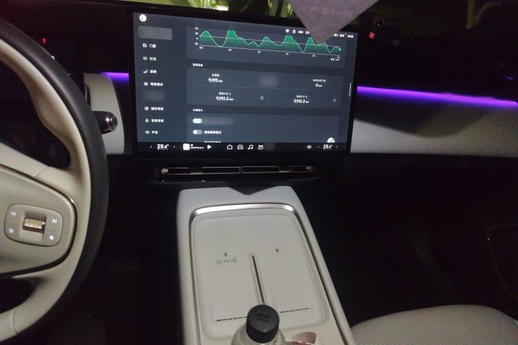 Used XPeng P7+ 2024 Ultra-Long Range Max Audio And AC Panel