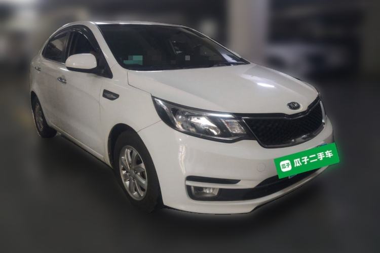 Used Kia K2 2015 Sedan 1.4L Automatic GLS Front Right 45 Deg