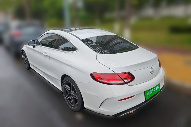 Used Mercedes-Benz C-Class 2019 C 260 Coupe Rear Left 45 Deg