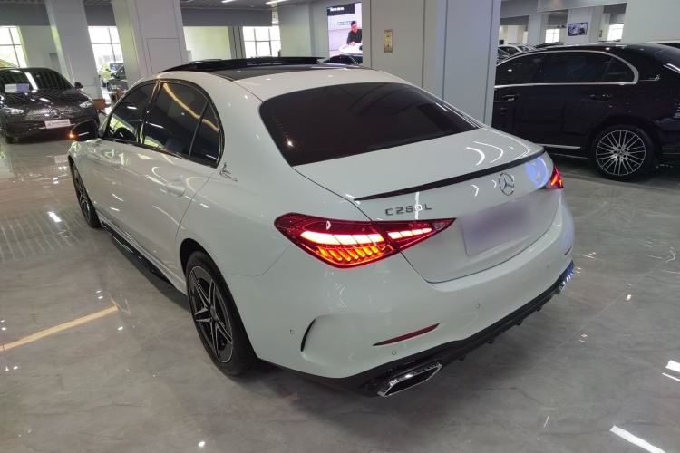 Used Mercedes-Benz C-Class 2024 Facelift C 260 L Night Edition Sport Version Rear Left 45 Deg