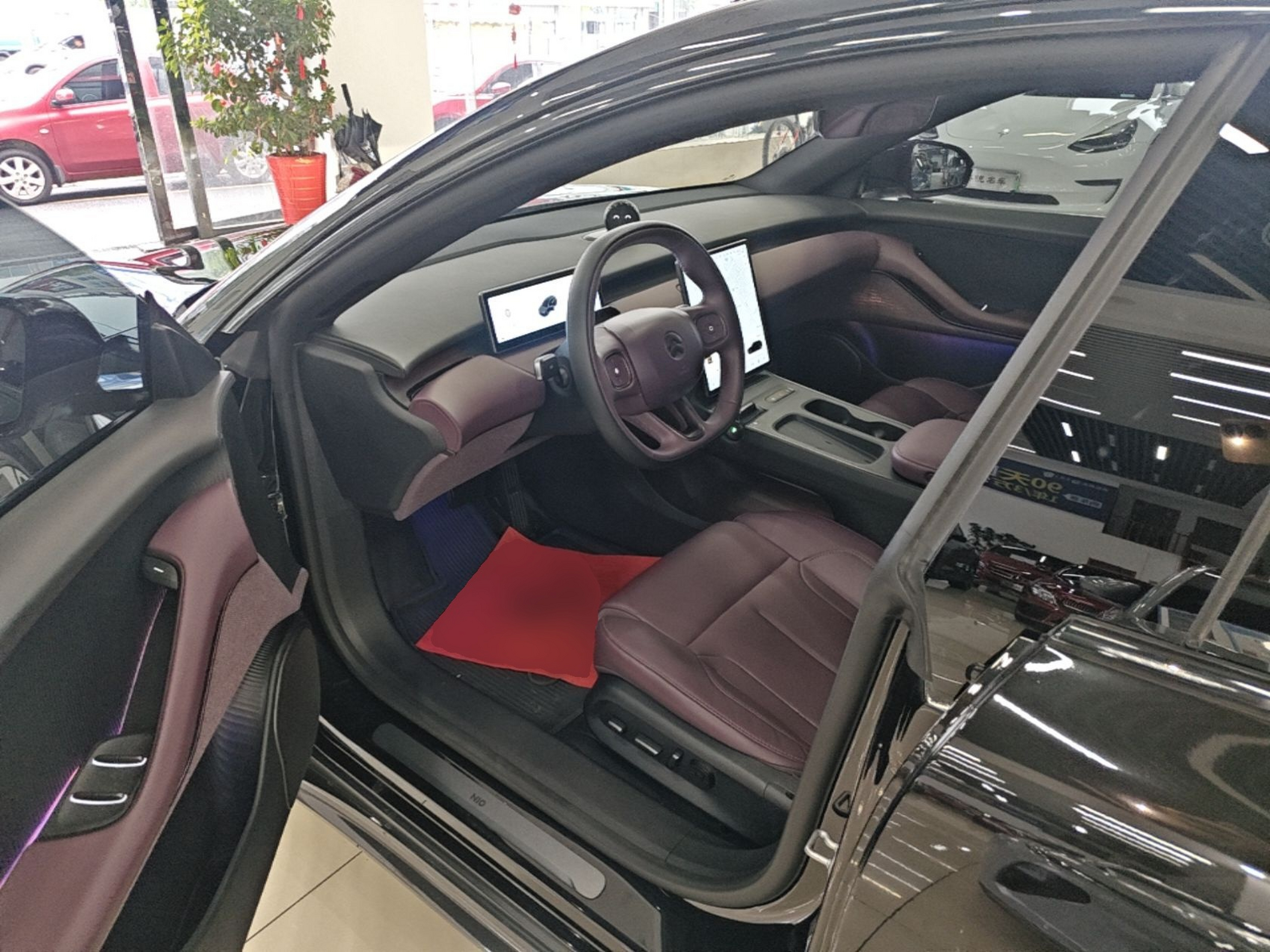 Avant de la voiture