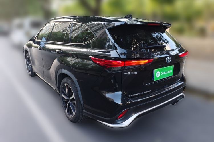 Used Toyota Crown Kluger 2021 2.5L HEV Four-Wheel Drive Premium Edition Rear Left 45 Deg