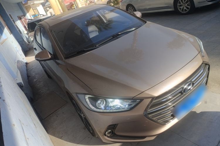 Used Hyundai Elantra (6th Generation / Lingdong) 2018 1.4T Dual-Clutch Xuan Dong · Dynamic Edition Front Right 45 Deg
