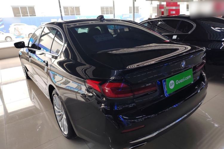 Used BMW 5 Series 2023 Updated 530Li Luxury Package Prestige Version Rear Left 45 Deg