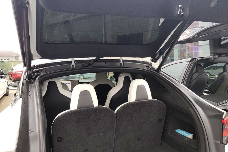 Used Tesla Model X 2023 Three-Motor All-Wheel-Drive Plaid Version Trunk