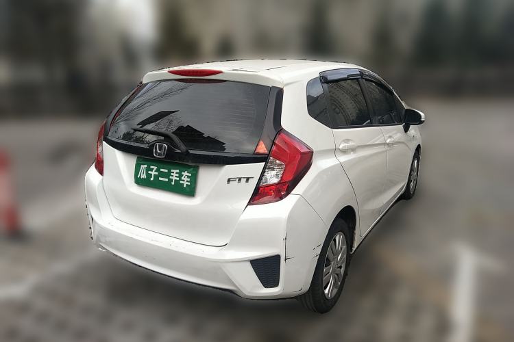 Used Honda Fit 2014 1.5L LX CVT Comfort Model Rear Right 45 Deg