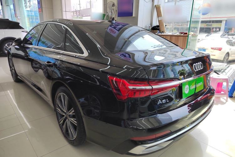 Used Audi A6L 2023 Revised Edition 45 TFSI quattro Prestige Dynamic Version Rear Left 45 Deg