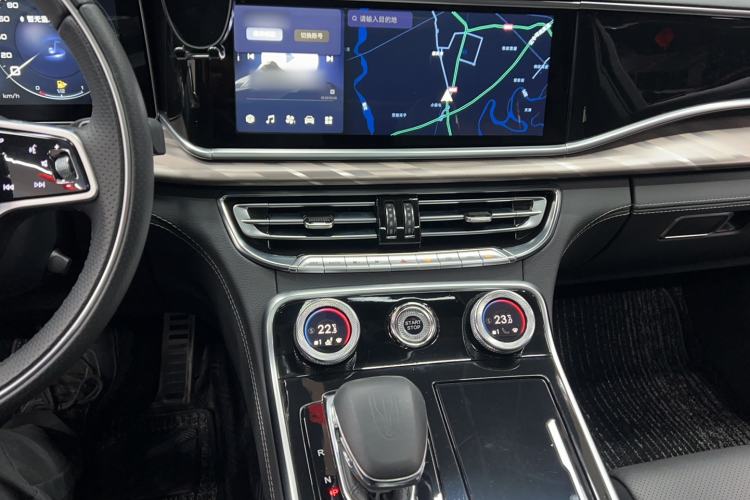 Used Hongqi H9 2020 2.0T Smart Connect Flagship Edition Audio And AC Panel