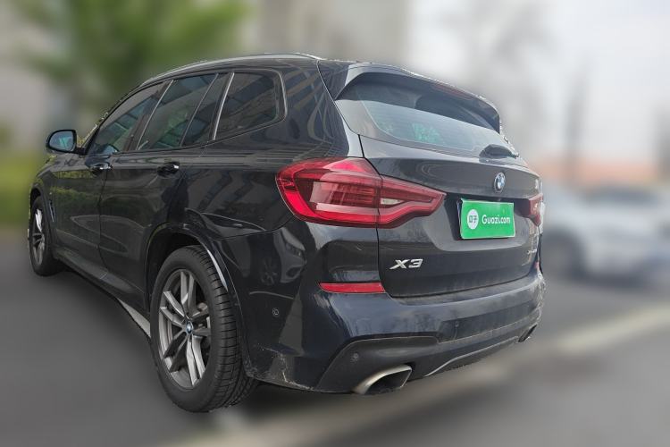 Used BMW X3 2019 xDrive25i M Sport Package Rear Left 45 Deg