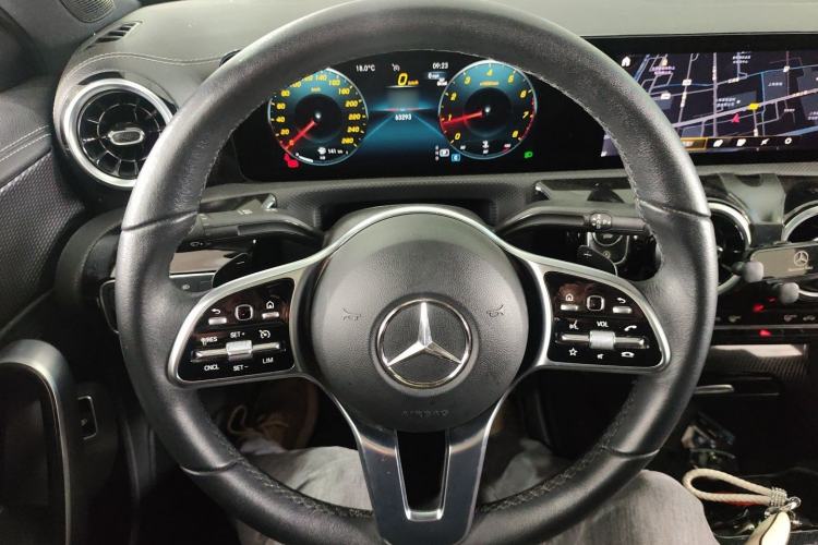 Used Mercedes-Benz A-Class 2022 Restyled A 200 L Sport Sedan Dynamic Version Steering Wheel