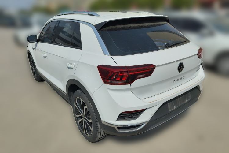 Used Volkswagen T-ROC 2022 280TSI DSG Two-Wheel Drive Comfort PLUS Rear Left 45 Deg