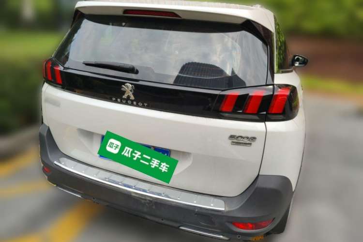 Used Peugeot 5008 2017 380THP 5-Seater Elite Edition Rear Right 45 Deg