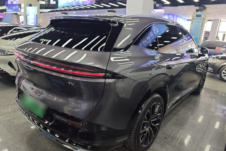 Used Zeekr 7X 2025 100kWh Long-Range All-Wheel Drive Intelligent Driving Version Rear Right 45 Deg