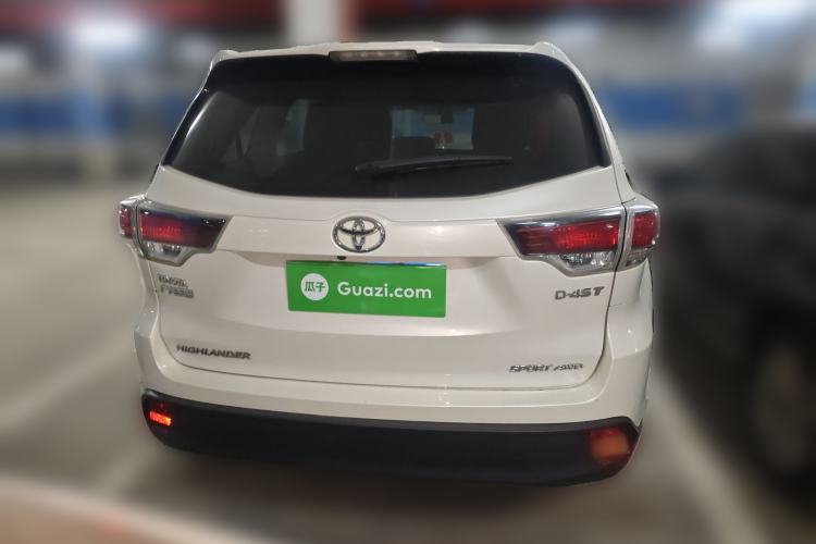 Used Toyota Highlander 2015 2.0T Four-Wheel Drive Luxury Edition 7-Seater Rear