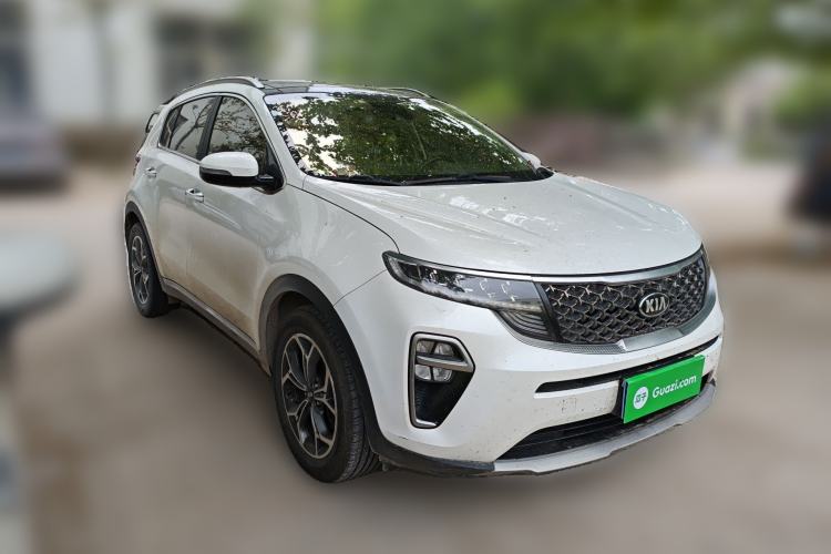Used Kia KX5 2019 1.6T Automatic Two-Wheel Drive Luxury Edition Front Right 45 Deg