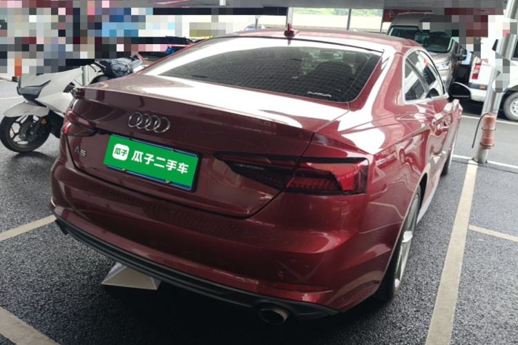 Used Audi A5 2017 Coupe 40 TFSI Fashion Model Rear Right 45 Deg