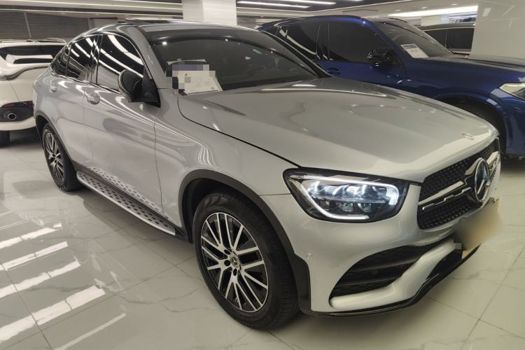 Used Mercedes-Benz GLC Coupe 2021 GLC 300 4MATIC Coupe SUV Exterior 1