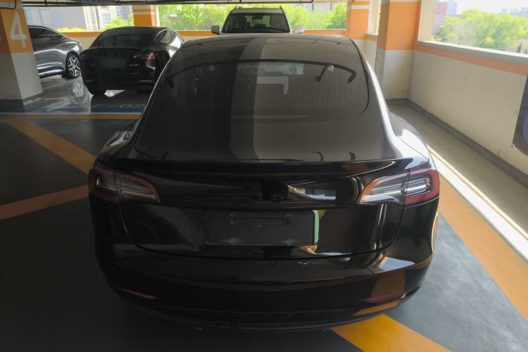 Used Tesla Model 3 2020 Long-Range Rear-Wheel-Drive Version Rear