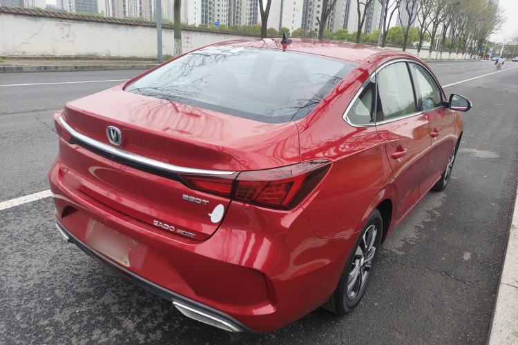 Used CHANGAN Eado 2021 PLUS Blue Whale NE 1.4T GDI DCT Prestige Model Rear Right 45 Deg