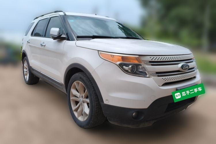 Used Ford Explorer 2013 3.5L Deluxe Model Front Right 45 Deg