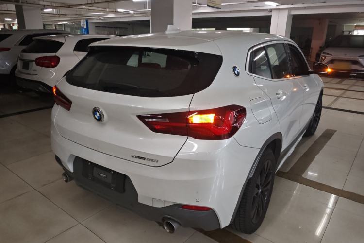 Used BMW X2 2021 Restyled sDrive25i M Sport Package Rear Right 45 Deg