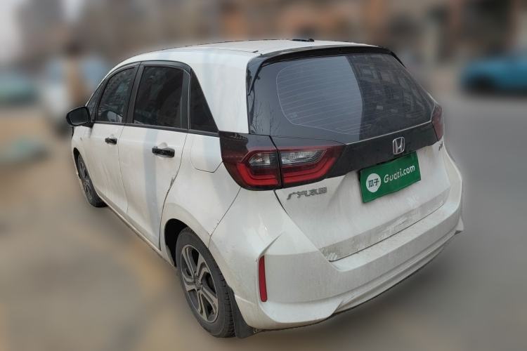 Used Honda Fit 2021 1.5L CVT Trendy Edition Rear Left 45 Deg