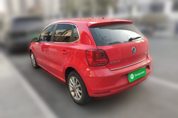 Used Volkswagen Polo 2016 1.6L Automatic Luxury Model Rear Left 45 Deg