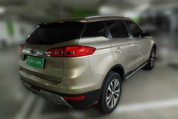 Used Geely Auto Emgrand X7 Sport 2016 1.8TD Automatic Smart Model Rear Right 45 Deg