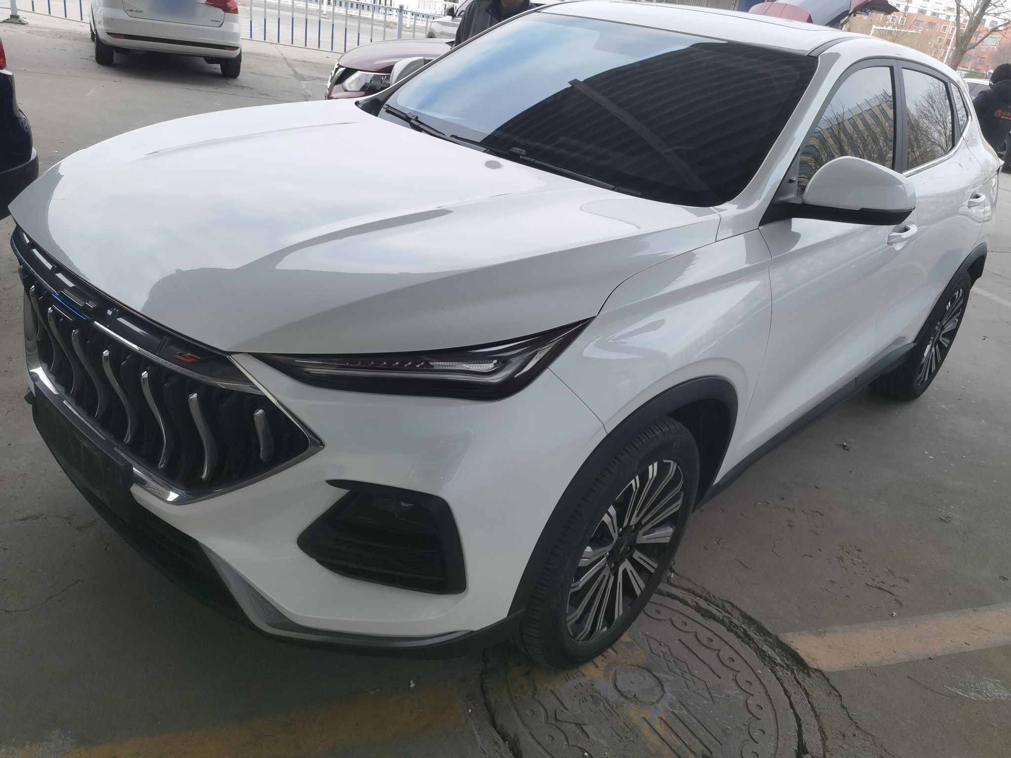 تحت مقدمة السيارة