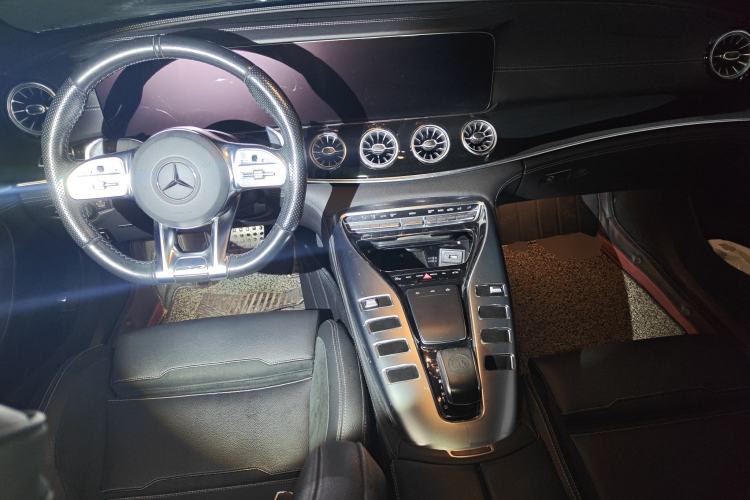 Used Mercedes-Benz AMG GT 2019 AMG GT 50 four-door sports car Center Console