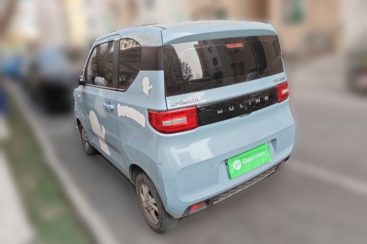Used Wuling Hongguang MINIEV 2020 Enjoyment Model Lithium Iron Phosphate Rear Left 45 Deg